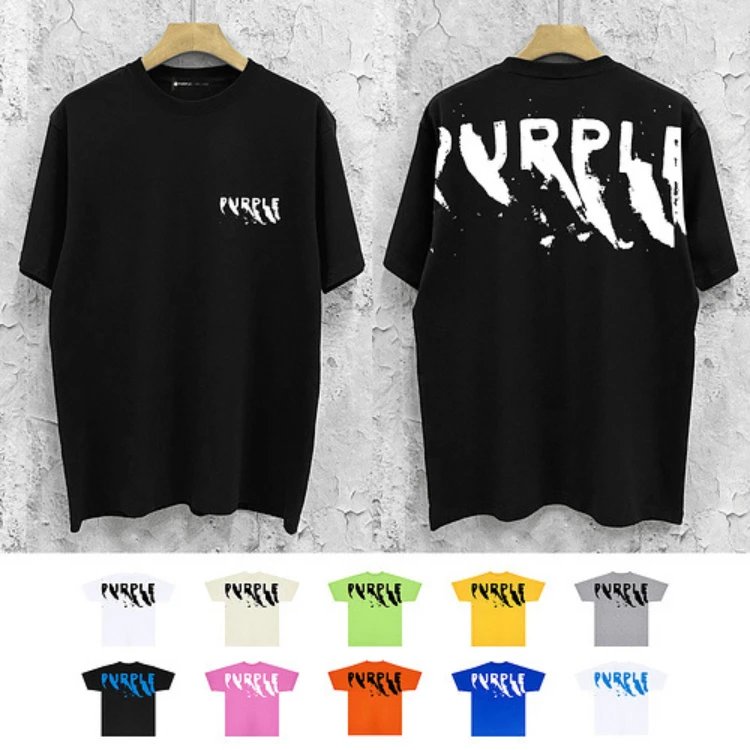 Purple Distressed Logo T-Shirt [11 styles] | 7779840095