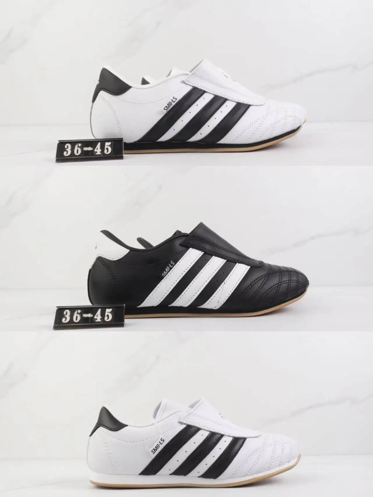 SMI-LS Classic Three-Stripe Indoor Soccer Shoes | 7751548285